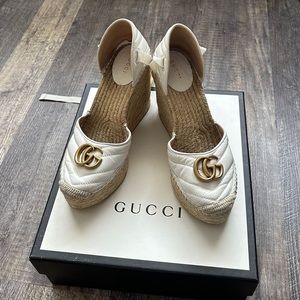 Gucci platform espadrilles
